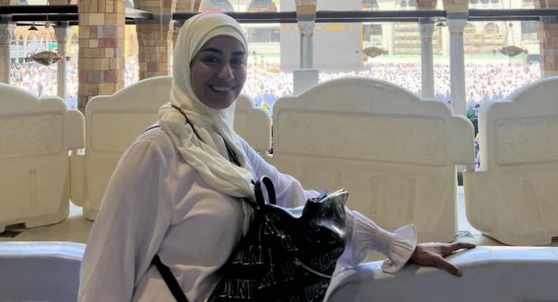 نانسي صلاح من العمرة