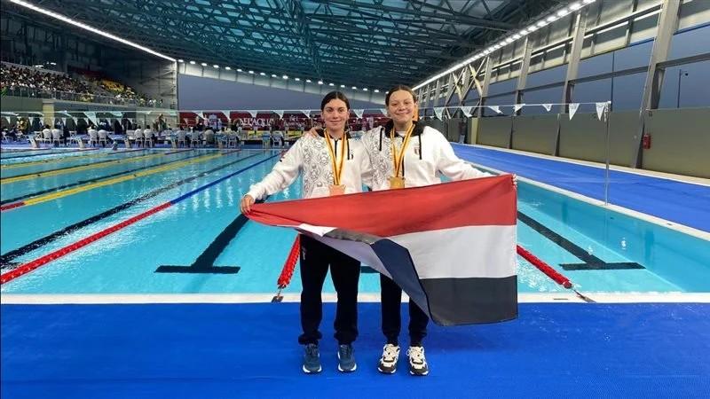 لاعبو السباحة يحصدون 9 ميداليات بأول أيام مشاركاتهم في دورة الألعاب الأفريقية