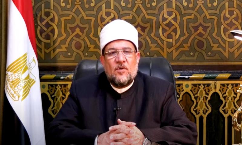 وزير الأوقاف يهنئ رئيس هيئة قضايا الدولة بشهر رمضان الكريم