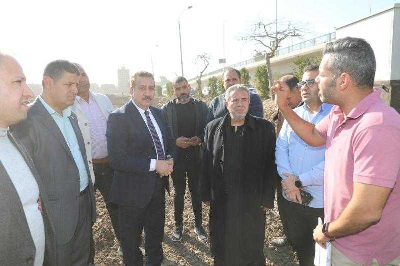 محافظ المنوفية يتفقد توسعات طريق قويسنا - شبين الكوم