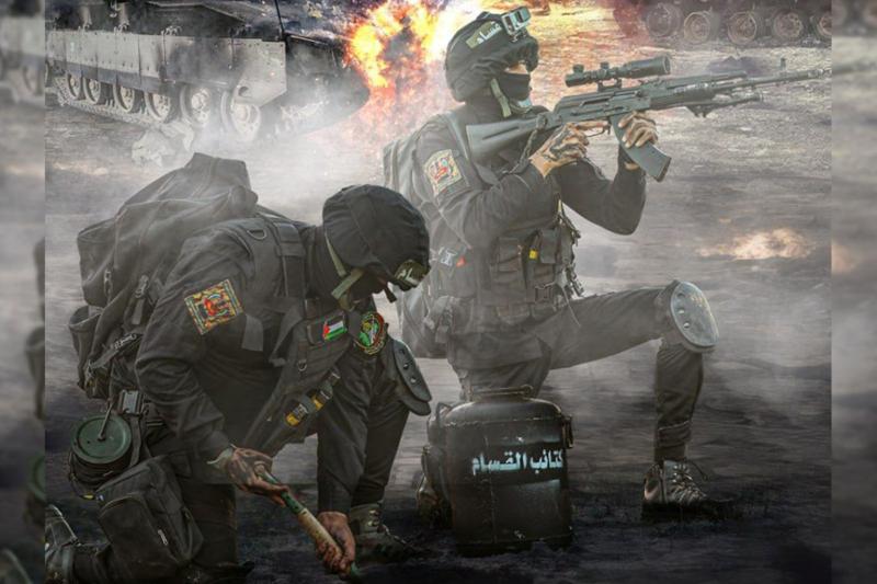 القسام تفجر منزلا مفخخا في خانيونس