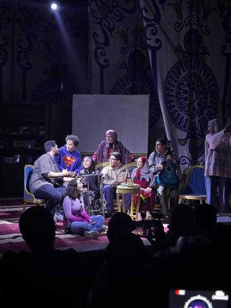 لعبة النهاية والكونترباص في ختام نوادي المسرح الإقليمي بالدقهلية