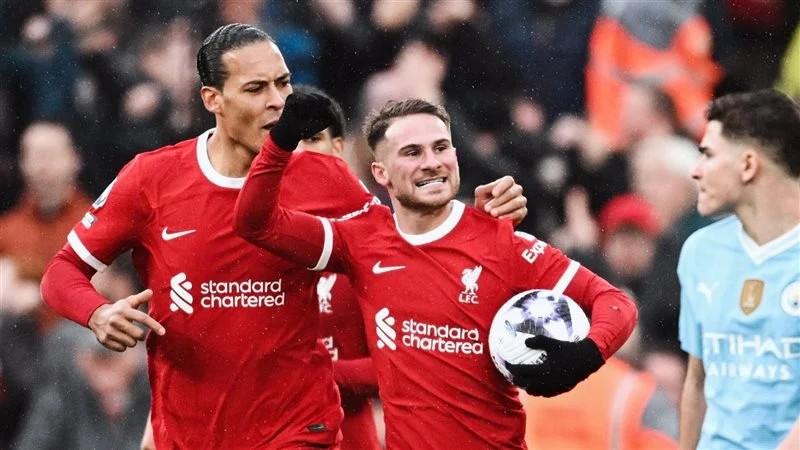 التعادل الإيجابي يحسم لقاء ليفربول مع مانشستر سيتي بقمة الدوري الإنجليزي