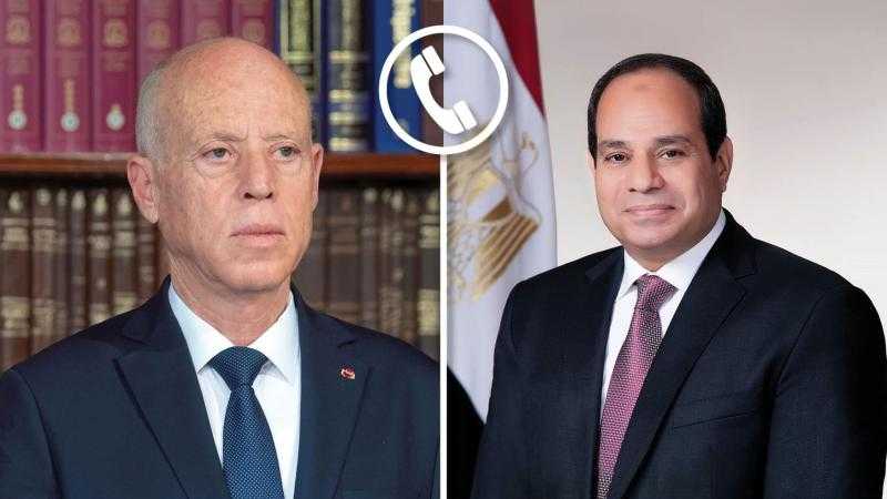 السيسي يتبادل التهنئة مع نظيره التونسي بمناسبة رمضان