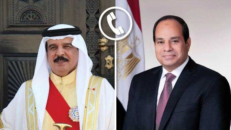الرئيس يتبادل التهنئة مع العاهل البحريني بمناسبة رمضان