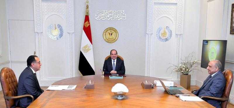 تفاصيل اجتماع الرئيس السيسي مع وزير قطاع الأعمال