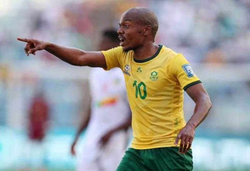 استبعاد بيرسي تاو من قائمة منتخب جنوب إفريقيا لمعسكر مارس