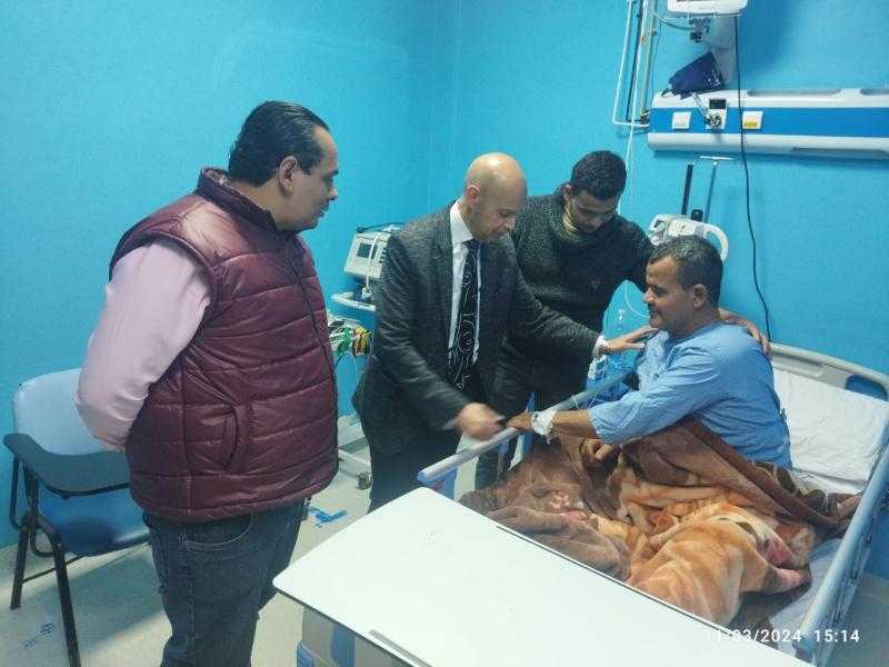 وكيل وزارة الصحة بالشرقية يتابع تقديم الخدمة الطبية بمستشفى الزقازيق العام