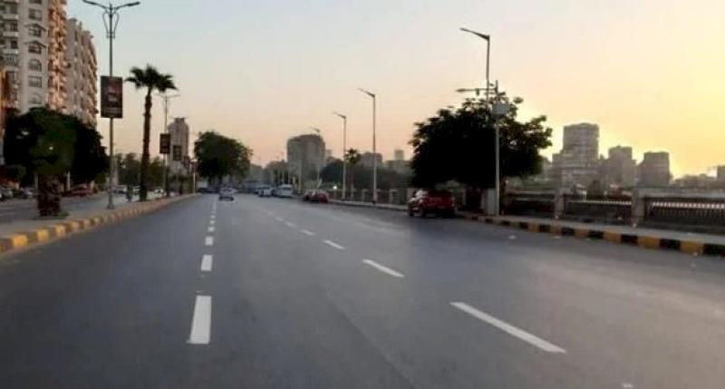 المرور تعيد فتح محور كورنيش النيل اتجاة المعادي