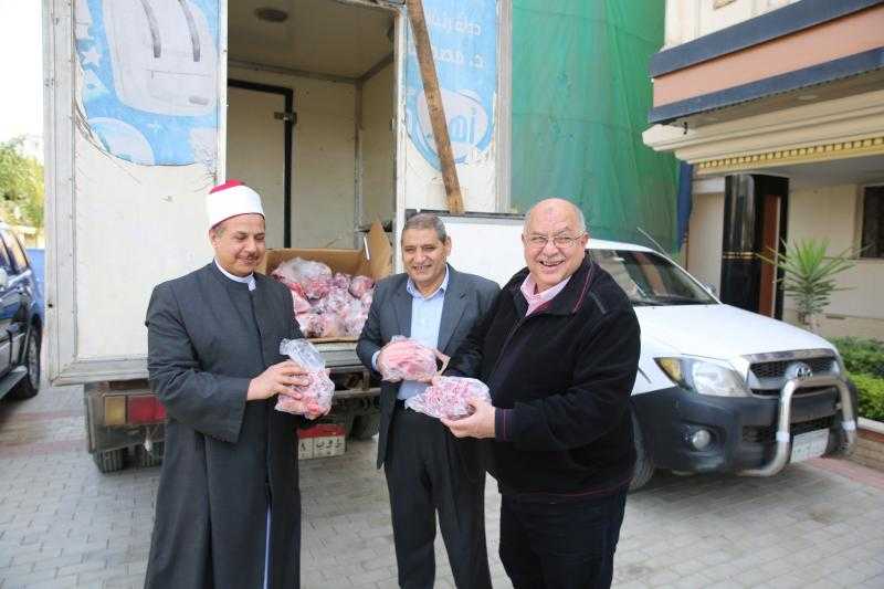 محافظ كفرالشيخ: توزيع طن لحوم صكوك  الأوقاف للإطعام على الأسر الأولى بالرعاية بـ 4 مراكز