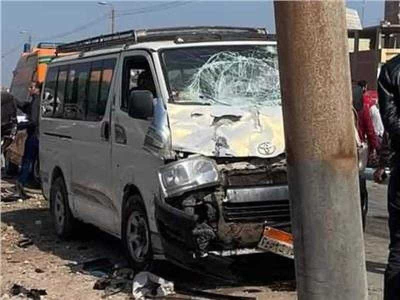 مصرع وإصابة 11 شخصا في حادث تصادم بطريق إسكندرية الصحراوي