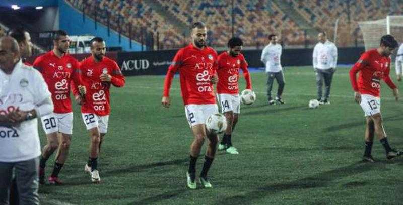منتخب مصر يواصل استعداداته لدورة القاهرة الودية