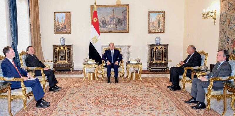 السيسي يعرب عن اعتزاز مصر بقوة العلاقات المشتركة مع إسبانيا