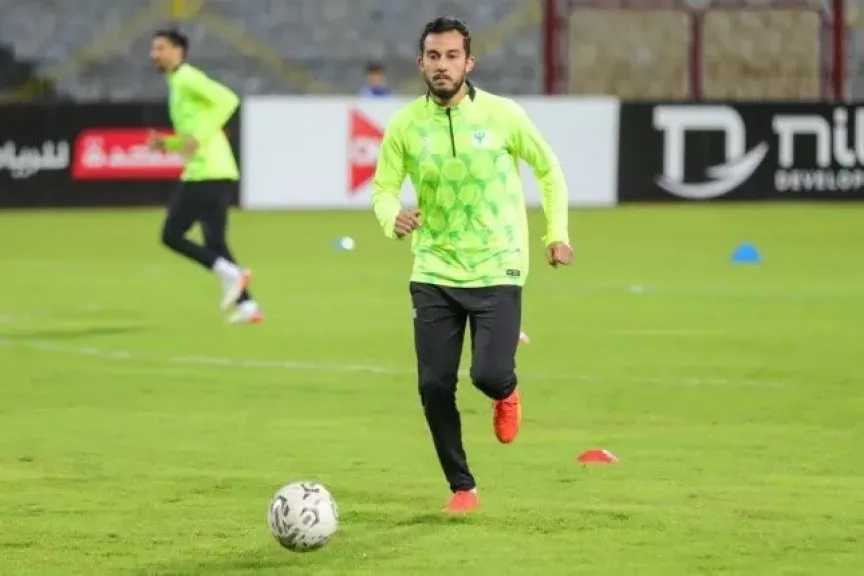 أحمد أيمن منصور عن مباراة المصري وشباب بلوزداد: هدفنا التأهل ولا نخشى أحد