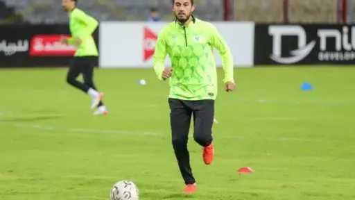 أحمد أيمن منصور عن مباراة المصري وشباب بلوزداد: هدفنا التأهل ولا نخشى أحد