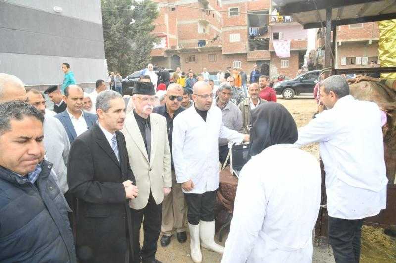 محافظ الغربية يفتتح الوحدة البيطرية بمسجد وصيف