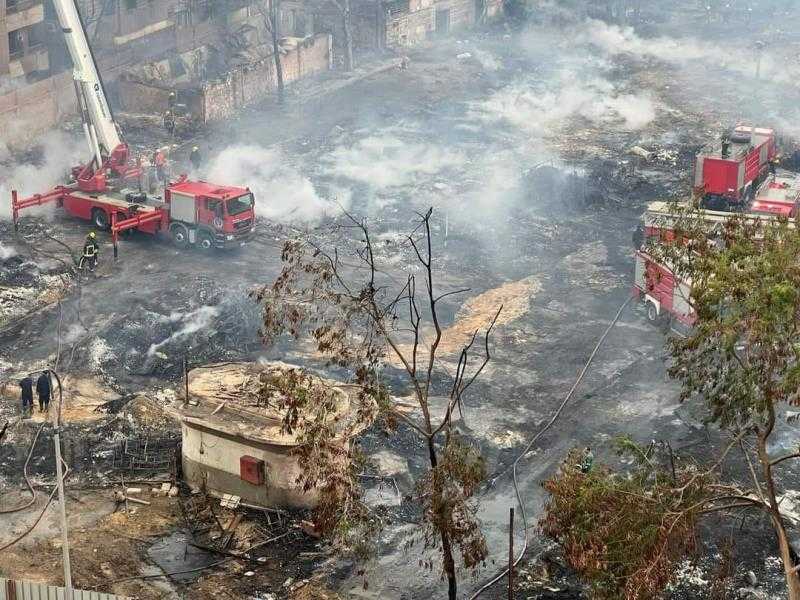 بالأسماء.. إصابة 14 شخصًا في حريق استوديو الأهرام من بينهم 3 أمناء شرطة