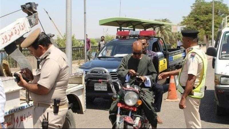 الداخلية تواصل حملاتها المرورية لضبط مخالفات الدراجات النارية