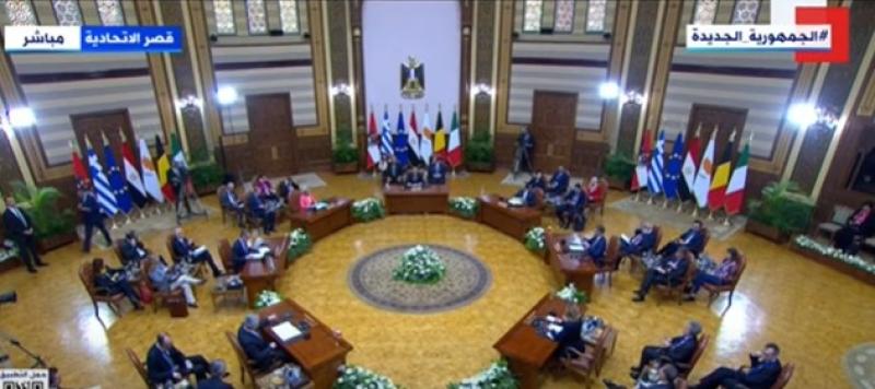 بث مباشر.. انطلاق القمة المصرية الأوروبية بقصر الاتحادية