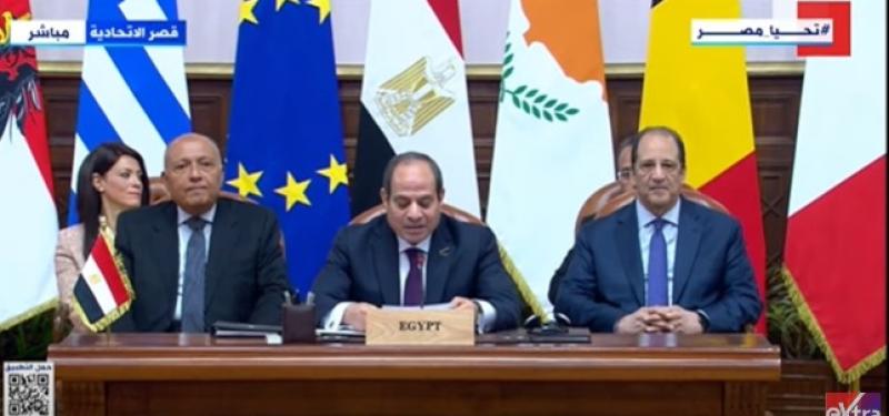 السيسي: العلاقات المصرية الأوروبية ممتدة عبر التاريخ