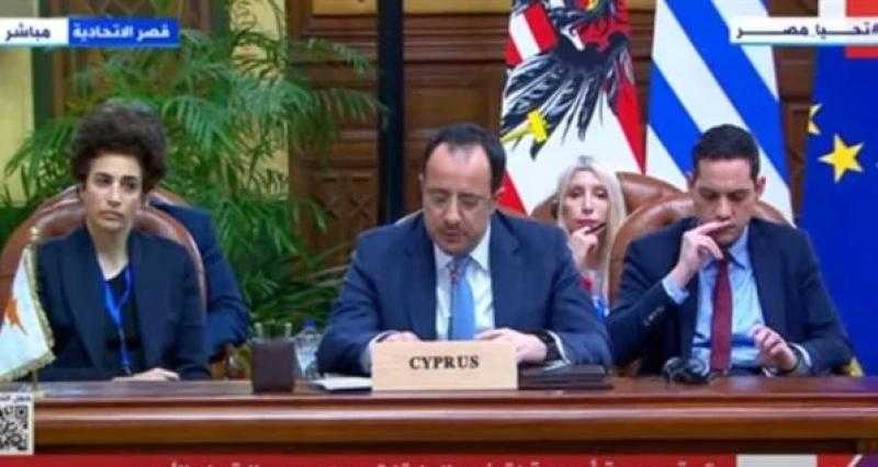 الرئيس القبرصي: مصر أقرب بلد في الجوار الأوروبي.. ولها دور محوري في تعزيز أمن المنطقة