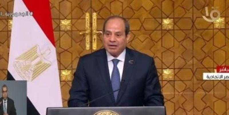 الرئيس السيسي: وقعنا على حزمة مساعدات بقيمة 7.4 مليار يورو