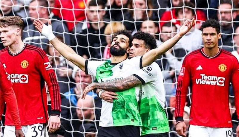 الأول في التاريخ...محمد صلاح يواصل سطوته على مانشستر يونايتد برقم قياسي جديد