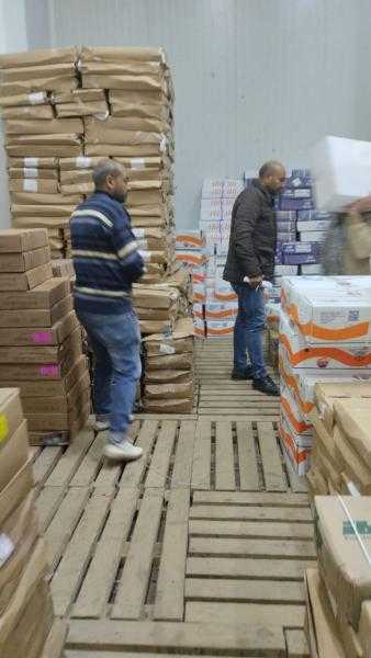ضبط 630 كيلو أسماك مجمدة غير صالحة للاستهلاك الآدمي خلال حملة تموينية بالبحيرة