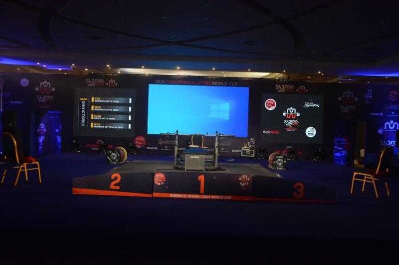 انطلاق منافسات كأس العالم لرفع الأثقال البارالمبي بشرم الشيخ