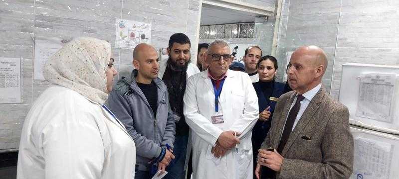 وكيل وزارة الصحة بالشرقية يتفقد سير العمل بمستشفى أولاد صقر المركزي