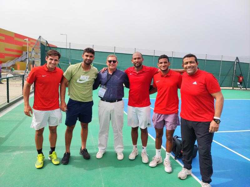 منتخب التنس يتأهل إلى نهائي الفرق في دورة الألعاب الأفريقية