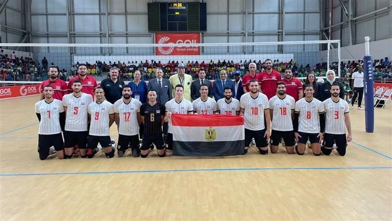 منتخب رجال الطائرة يهزم كينيا ويتوج بذهبية الألعاب الأفريقية