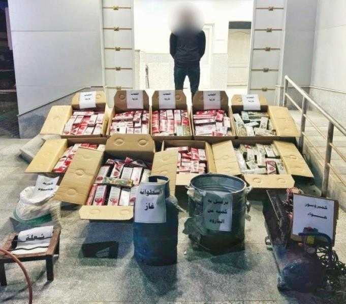 ضبط 15 شخصا بحوزتهم نحو 1.6 مليون قطعة ألعاب نارية l صور