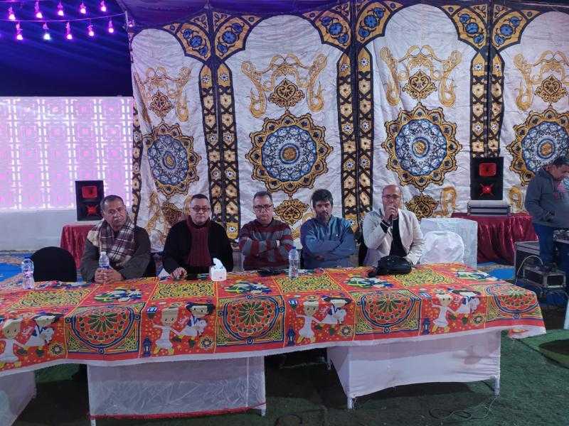 شعر وإنشاد ديني في سهرة رمضانية بقرية كفر الجمال بطوخ بالقليوبية