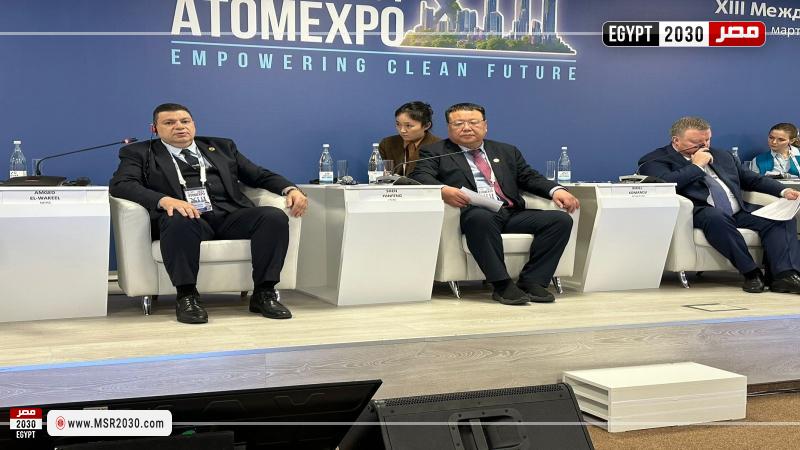 رئيس المحطات النووية خلال المشاركة