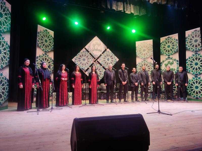 كورال فكرة يحيي ليالي رمضان الثقافية بروض الفرج