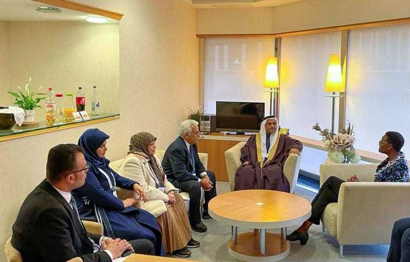 العسومي يبحث مع رئيسة الاتحاد البرلماني الدولي سبل تعزيز التعاون في جنيف