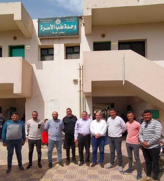 صحة الشرقية تقدم الخدمة لـ 200 مريض في القافلة الطبية بقرية قراجة بكفر صقر