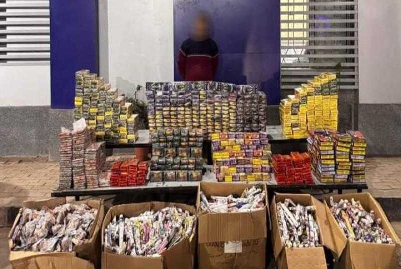 الداخلية تضبط 2 مليون قطعة ألعاب نارية في 3 محافظات