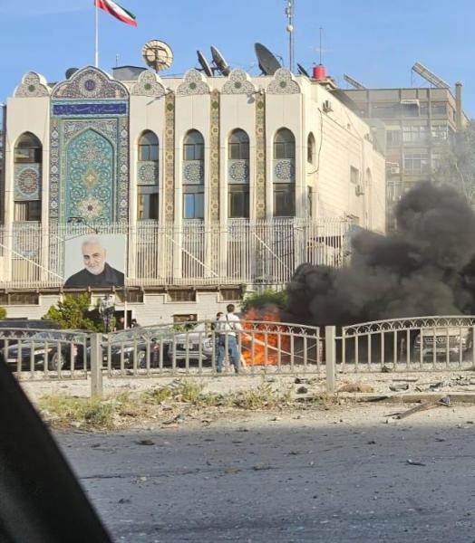 «إعلام سوريا»: الاحتلال الإسرائيلي يستهدف مبنى في دمشق