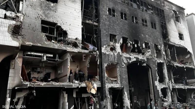 خروج مجمع الشفاء في غزة عن الخدمة بشكل كُلي