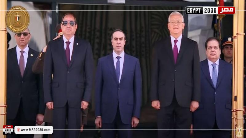 استقبال الرئيس بمجلس النواب