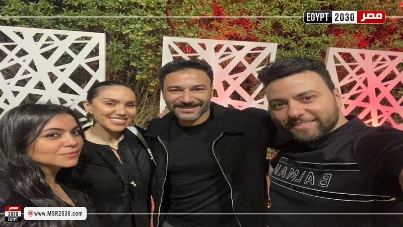محمد العمروسي ومي فاروق ومدين