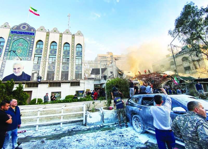 ضربة دمشق
