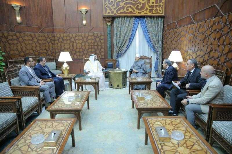 رئيس البرلمان العربي لشيخ الأزهر: نقدّر دوركم في دعم قضايا الأمة وفي مقدمتها فلسطين