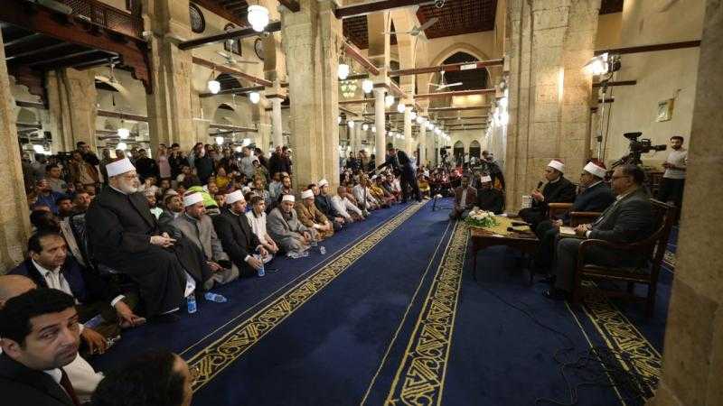 «ليلة في حب رسول الله» أحياها الجامع الأزهر خلال ملتقى «قضايا إسلامية»