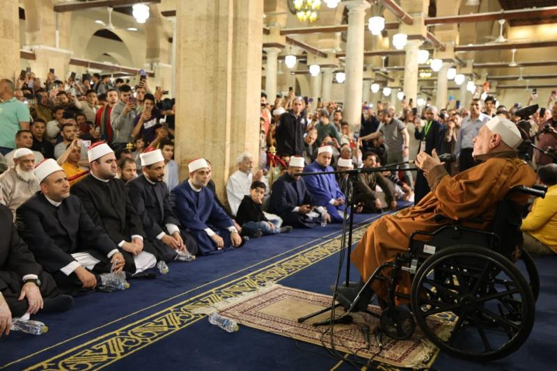 «أرض الإسراء يارب».. أصوات الجامع الأزهر تعلو في ليلة السابع والعشرين