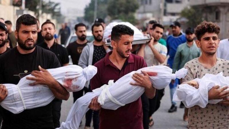 استهاد 4 أطفال يوميا في غزة 