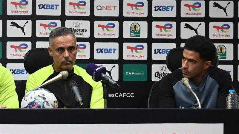 عمر  جابر: الزمالك لم يحسم تأهله لنصف نهائي الكونفدرالية وفيوتشر فريق قوي