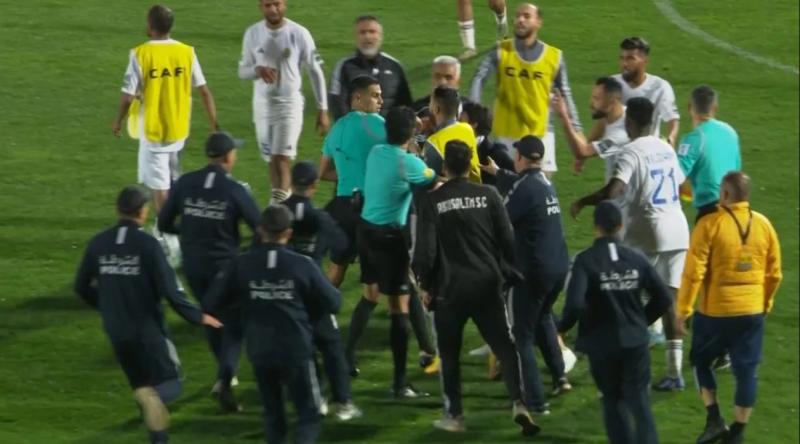 مباراة نهضة بركان وأبو سليم